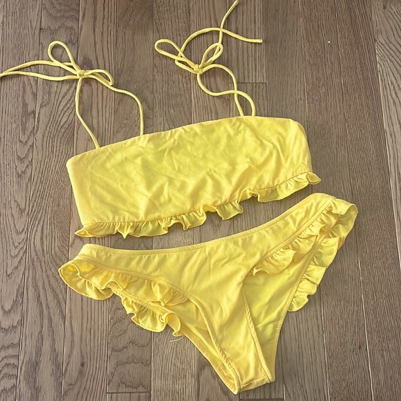 Tularosa Swim Tularosa Yellow Bikini Poshmark
